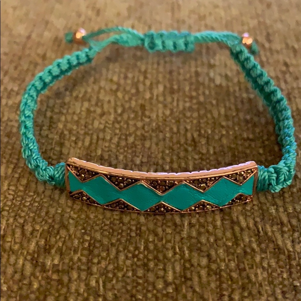 House of Harlow adjustable bracelet-Turquoise Rose